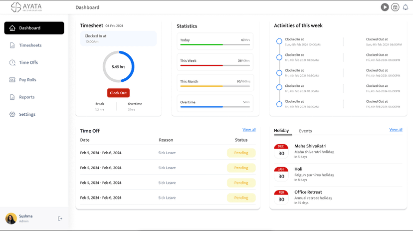 Attendance Management System